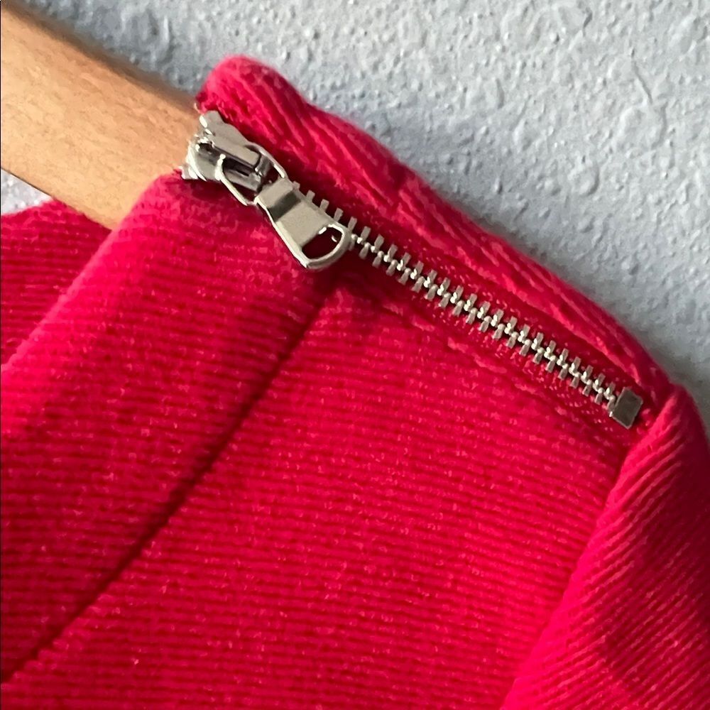 Talbots Vibrant Red pullover - Picture 3 of 6